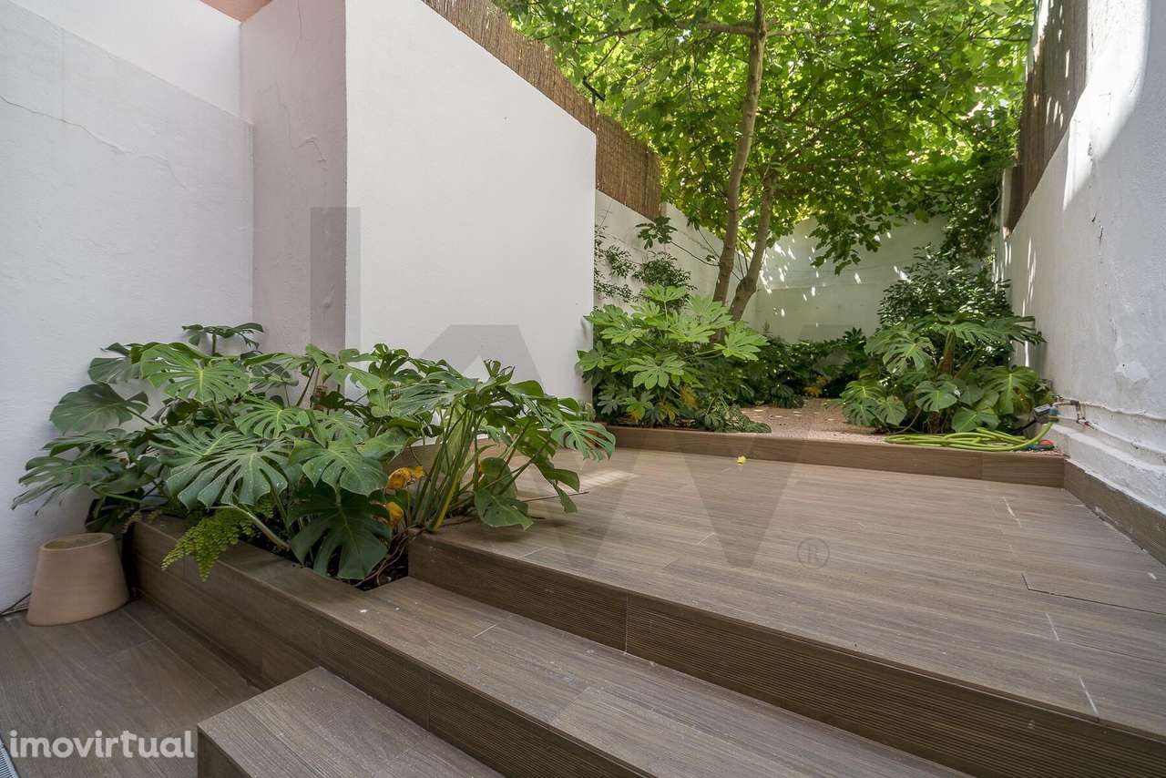 T1+1 com Jardim em Campo de Ourique, Lisboa - Arrendamento - Grande imagem: 2/40