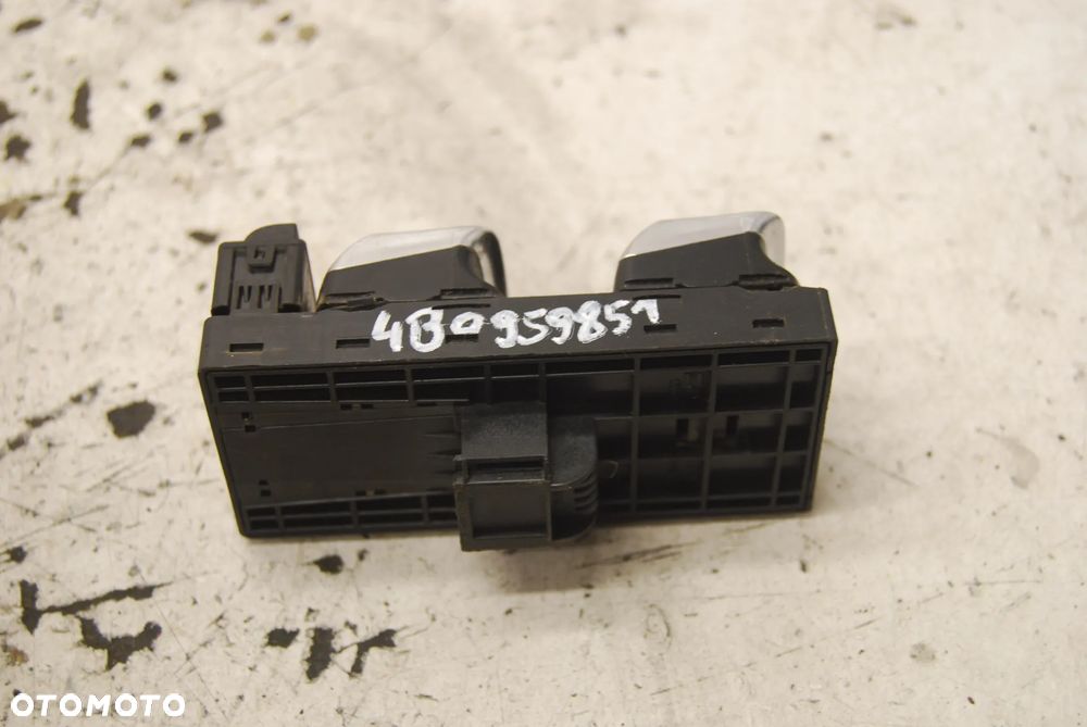 PRZEŁĄCZNIK SZYB PANEL LEWY PRZÓD PRZEDNIE 4B0959851 AUDI A4 B7 A3 8P - 2