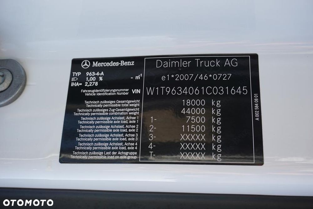 Mercedes-Benz ACTROS / 1851 / E 6 / MP 5 / ACC / MEGA / LOW DECK / RETARDER / BIG SPACE - 11
