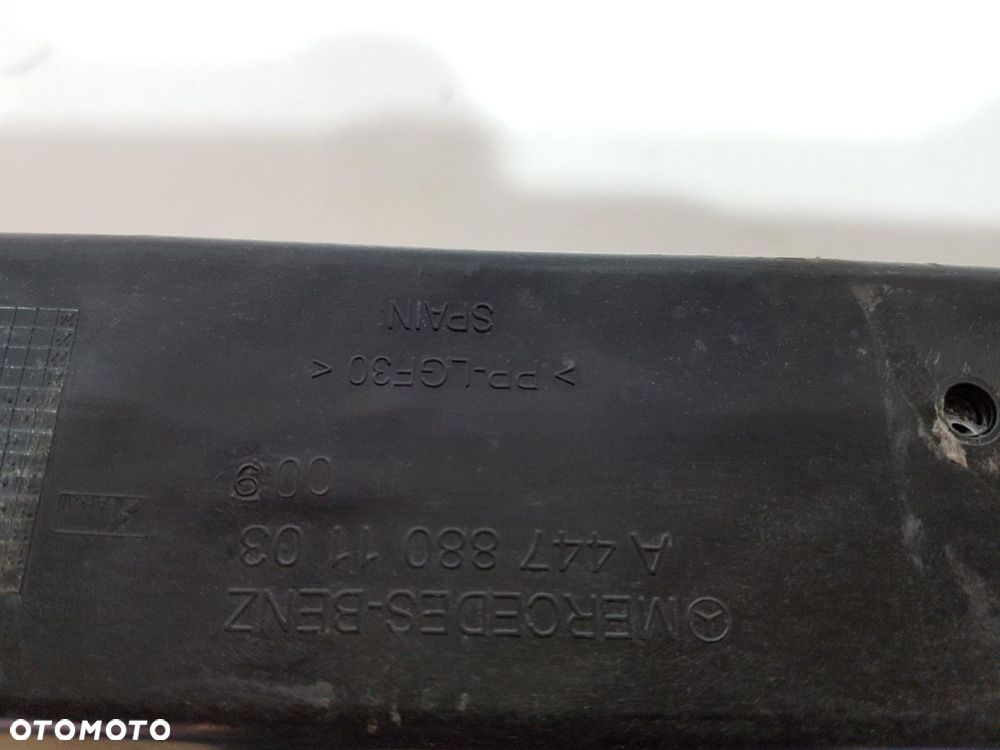 MERCEDES V KLASA VITO W447 PAS PRZEDNI WZMOCNIENIE CZOŁOWE A4478801103 ORYG - 7