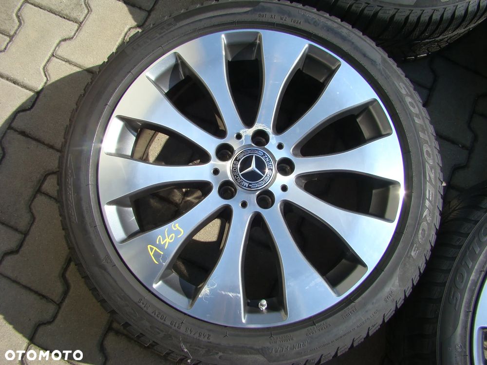 a369 5x112 Mercedes-Benz Vito V-klasa W447 8jx19 245/45 opony zima czujniki - 3