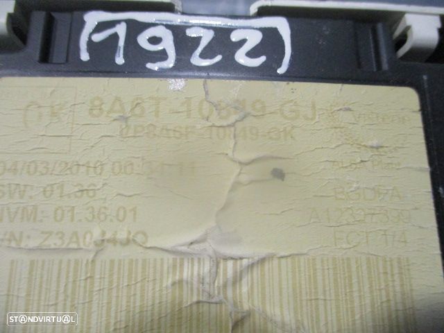 Centralina 0281014989 8V2112A6540PG  8V5115K600CH  8A6T10849GJ FORD FIESTA 6 FASE 1 2010 1.6TDCI 90CV 5P PRETO BOSCH - 8