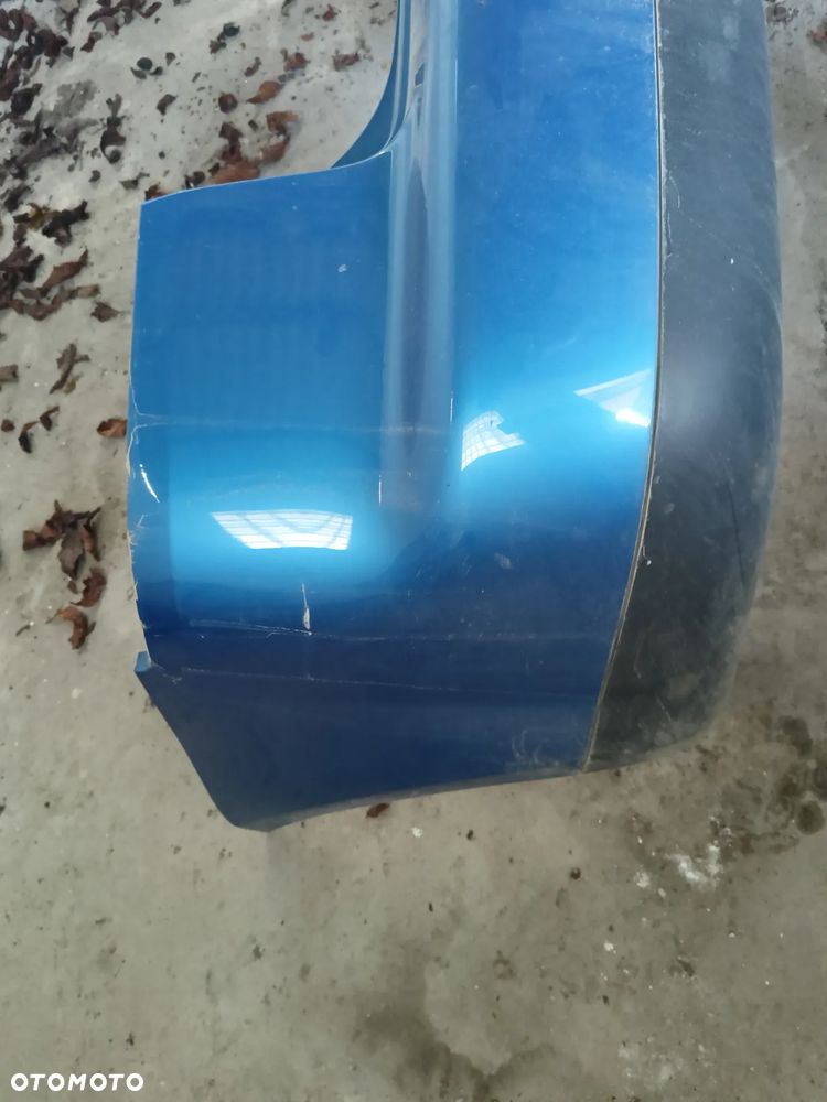 VW TOURAN I ZDERZAK TYŁ TYLNY NIEBIESKI POD HAK - 2