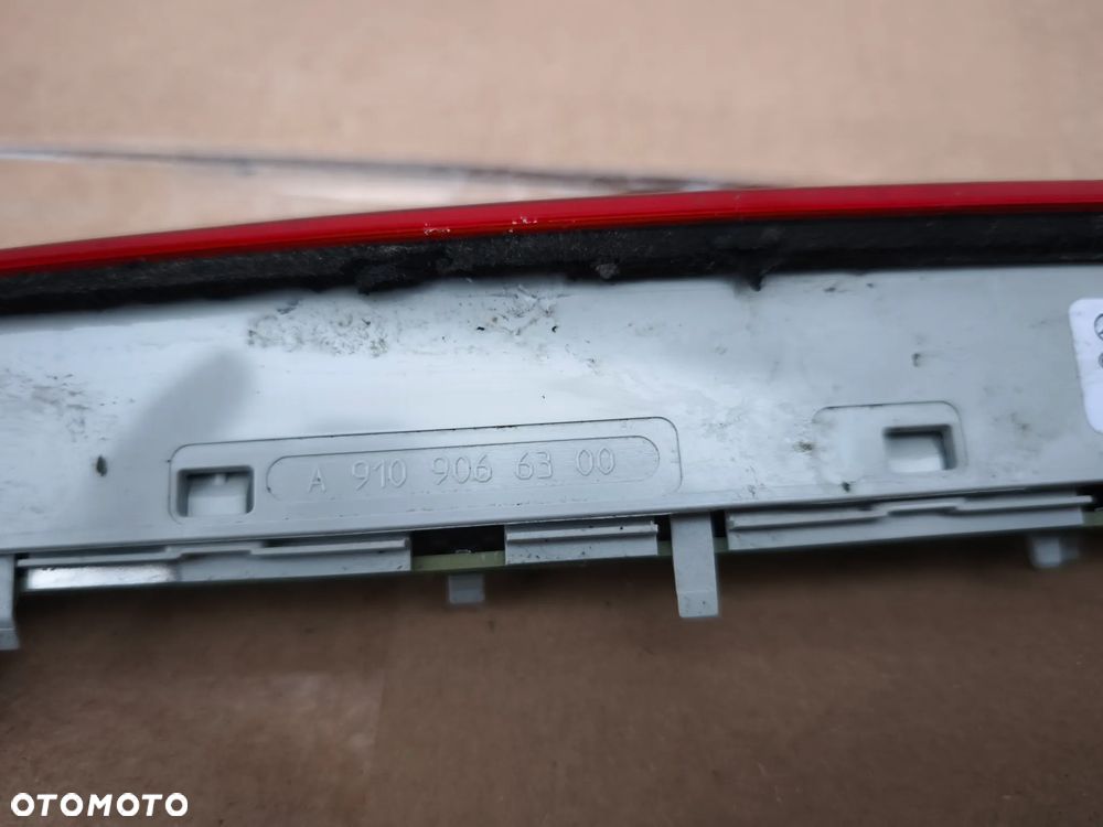 Światło stop Mercedes-Benz Sprinter w907 907 a9109066300 2018- - 5