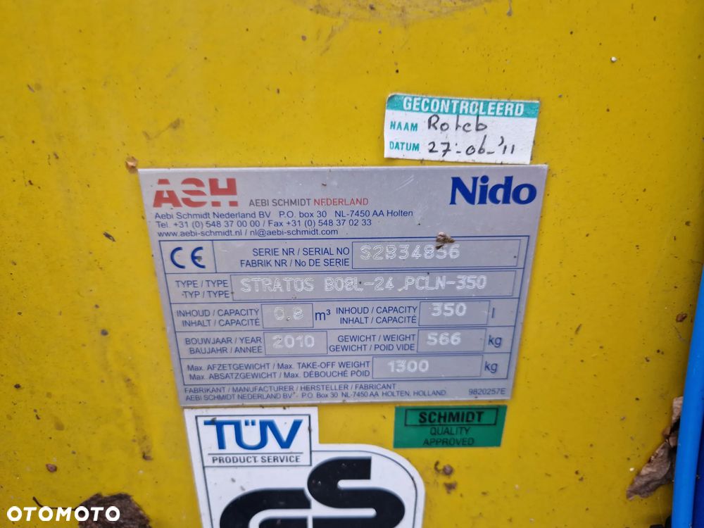 Piaskarka Schmidt Stratos TAŚMA Nierdzewka - 7