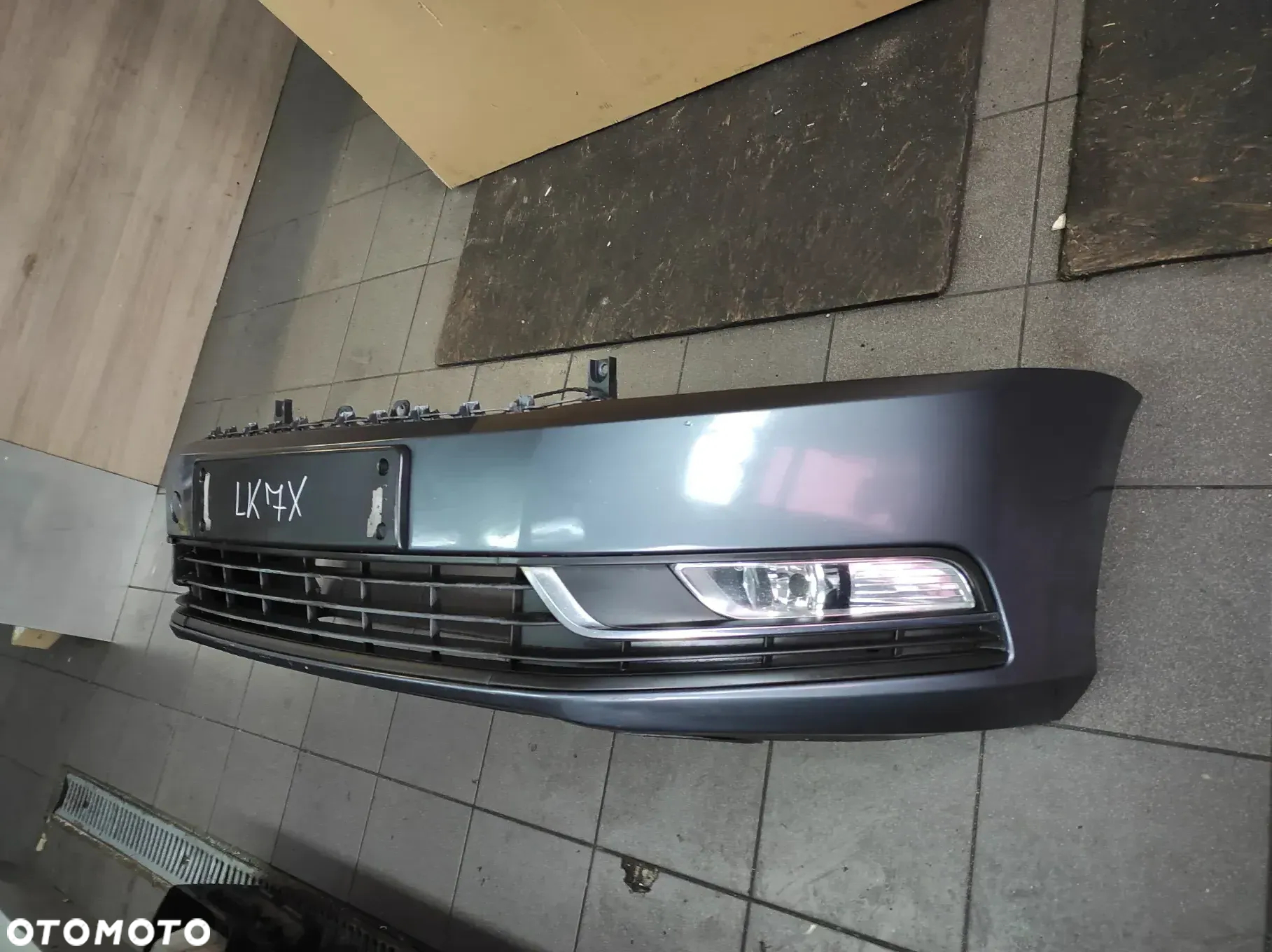ZDERZAK PRZEDNI PRZÓD VW PASSAT B7 LK7X SZARY WYSYŁKA !!!! - 4