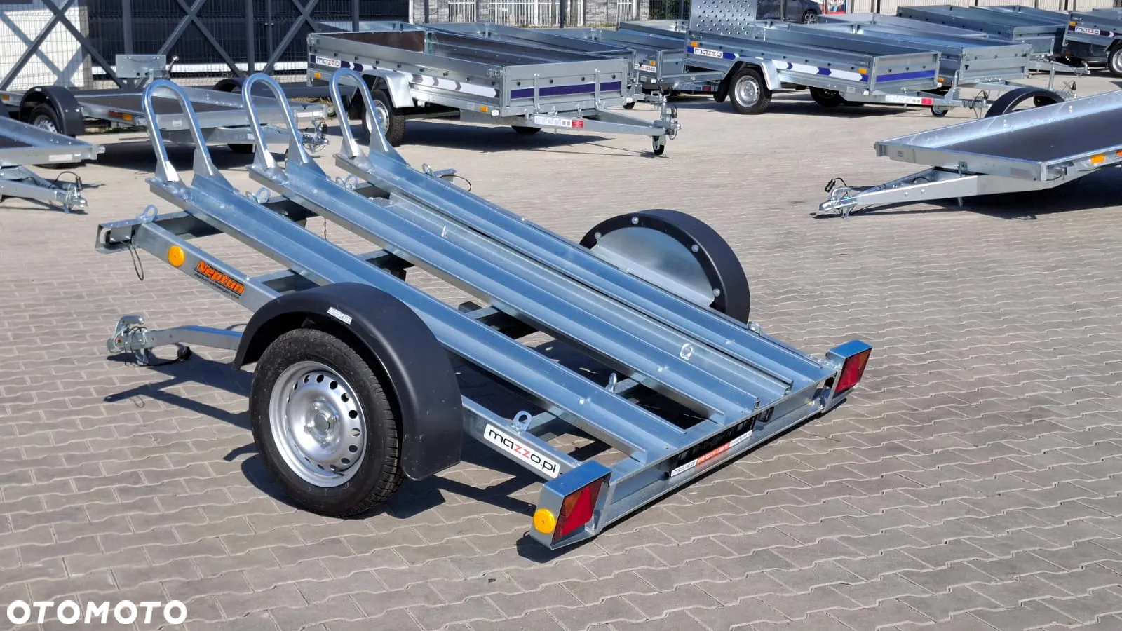 Neptun Dostawa Przyczepka na 3 motocykle 225x148,5cm DMC750kg UCHYLNA - 8