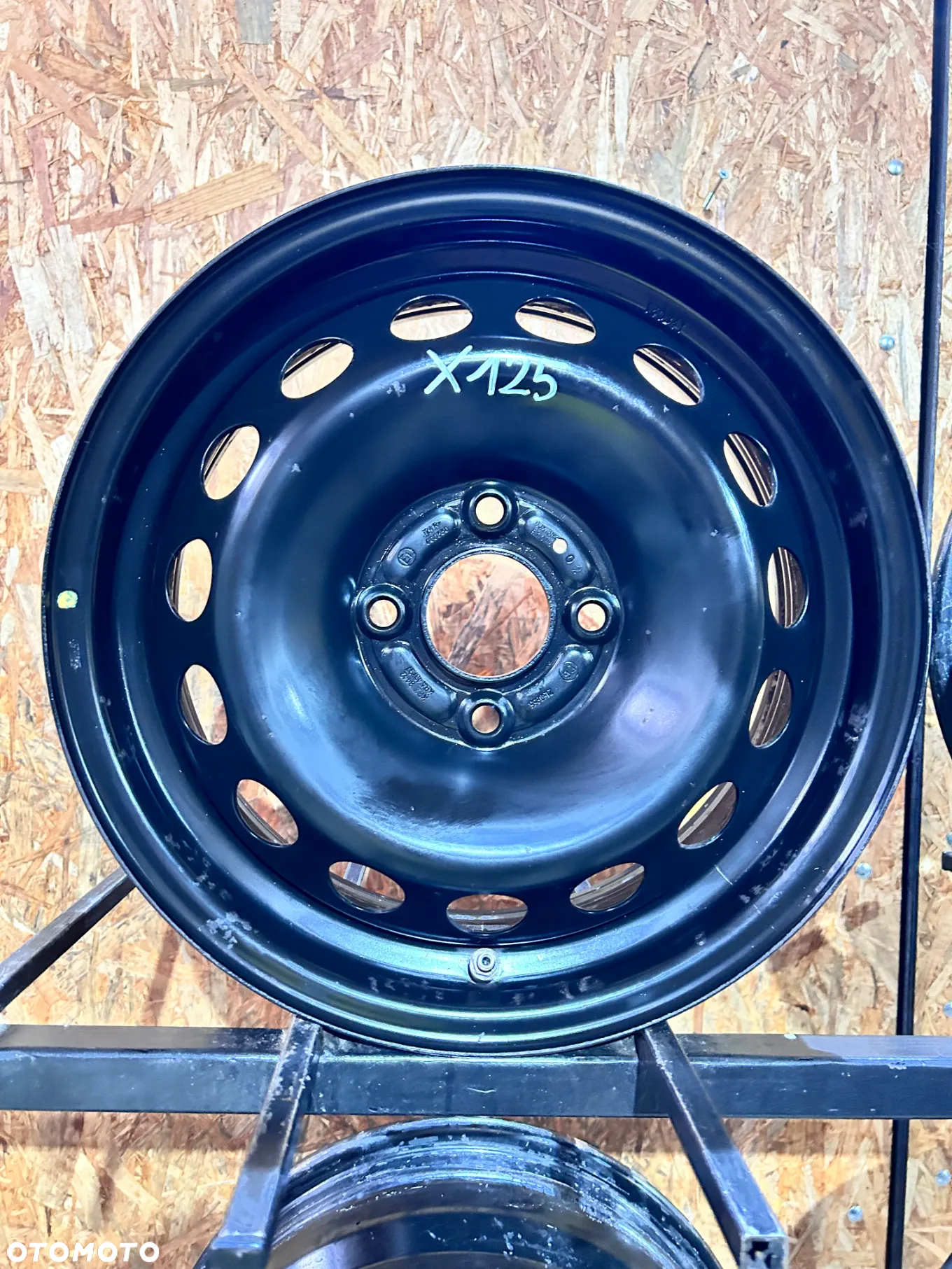 4 FELGI STAL. FORD B-MAX , FIESTA MK7 , MK8 , FUSION 15'' 6J  ET37,5 - 2