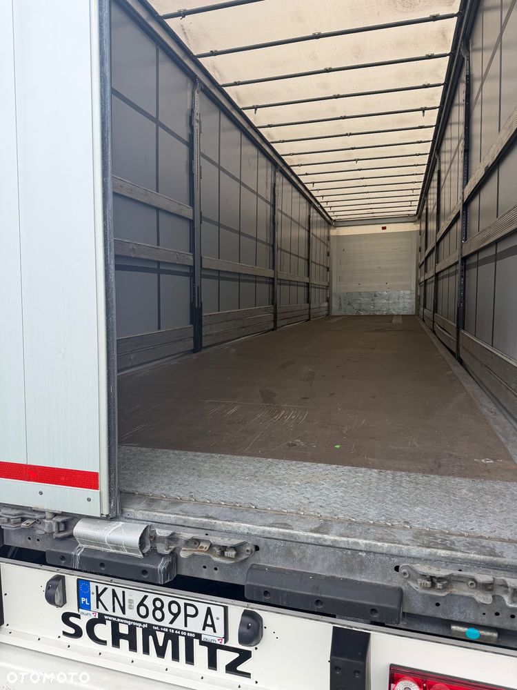 Schmitz Cargobull 4szt STANDART OŚ podnoszona sprawna opony 100%  alu deski nowa Plandeka - 7