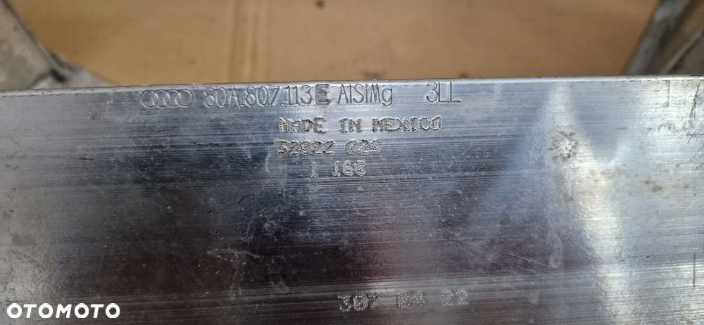 WZMOCNIENIE BELKA ZDERZAKA STREFY AUDI Q5 80A PAS PRZEDNI AUDI Q5 - 5