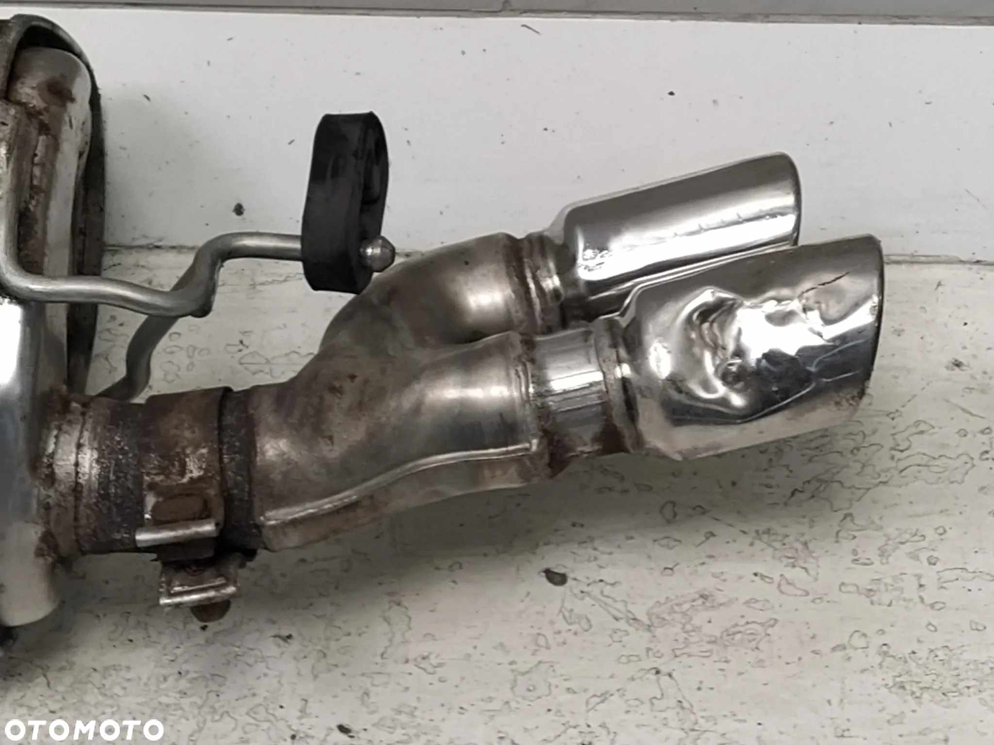 JAGUAR XJ XJR X351 2014-2019 5.0 WYDECH TŁUMIK PRAWY ORYGINAŁ - 6
