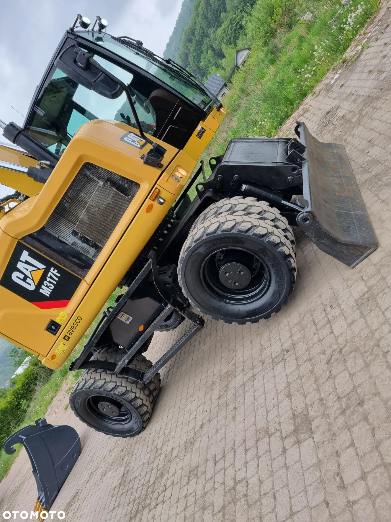 Caterpillar M317F Koparka Gąsienicowa 19 ton z Głowicą Obrotowo-Uchylną Steelwrist X20 Jak Nowa Z Norwegii - 22