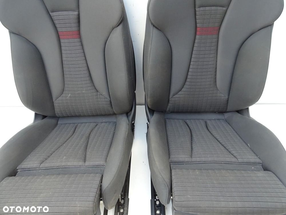 FOTEL LEWY PRZÓD KIEROWCY MATERIAŁ PODGRZEWANY AUDI A3 8V 5D SPORTBACK - 10