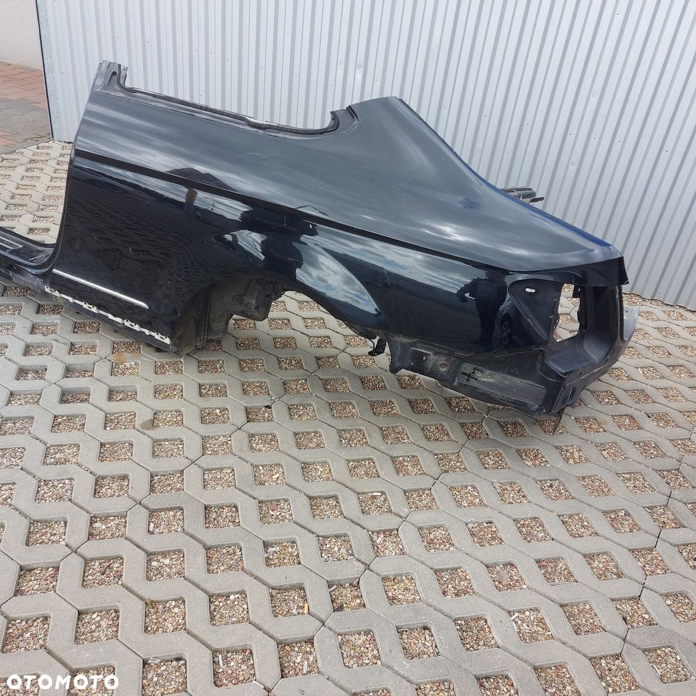 BLOTNIK TYL TYLNY LEWY CWIARTKA PROG MERCEDES C W204 COUPE ORYGINAL DEMONTAZ - 3