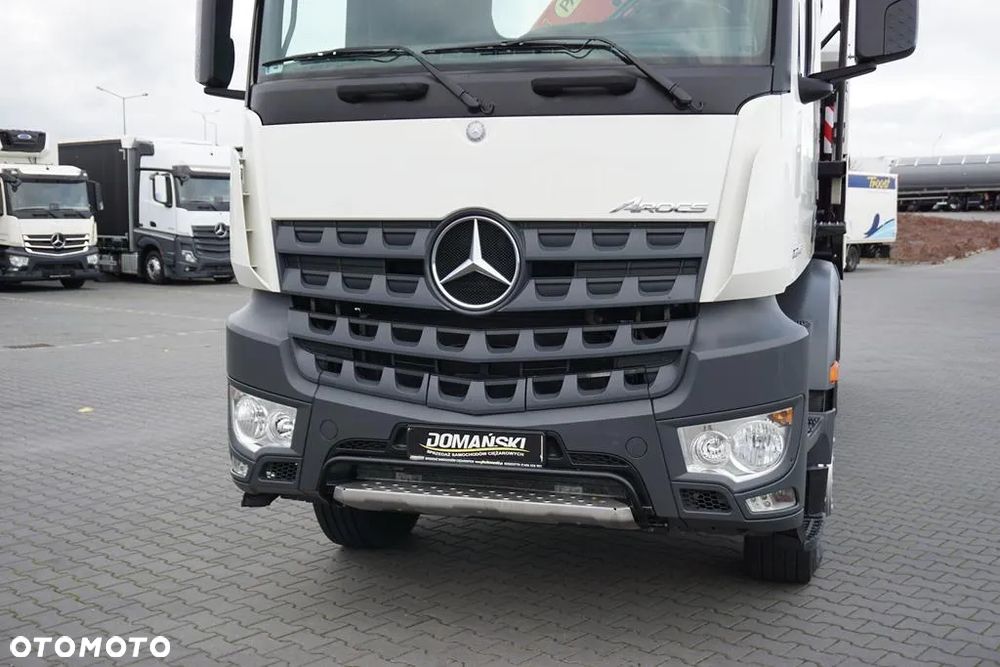 Mercedes-Benz AROCS / 2645 / E 6 / WYWROTKA + HDS / 6 X 4 / HYDROBURTA - 38