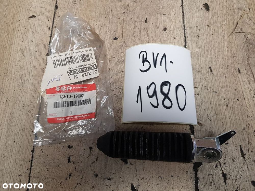 Podnóżek kierowcy prawy Suzuki GSX600F GSX750F 43510-19C02 - 1