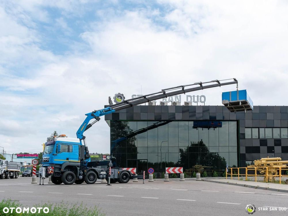 MAN TGA 33.480 6x6 PALFINGER PK 60002 HDS Żuraw Siodło Ciągnik - 4