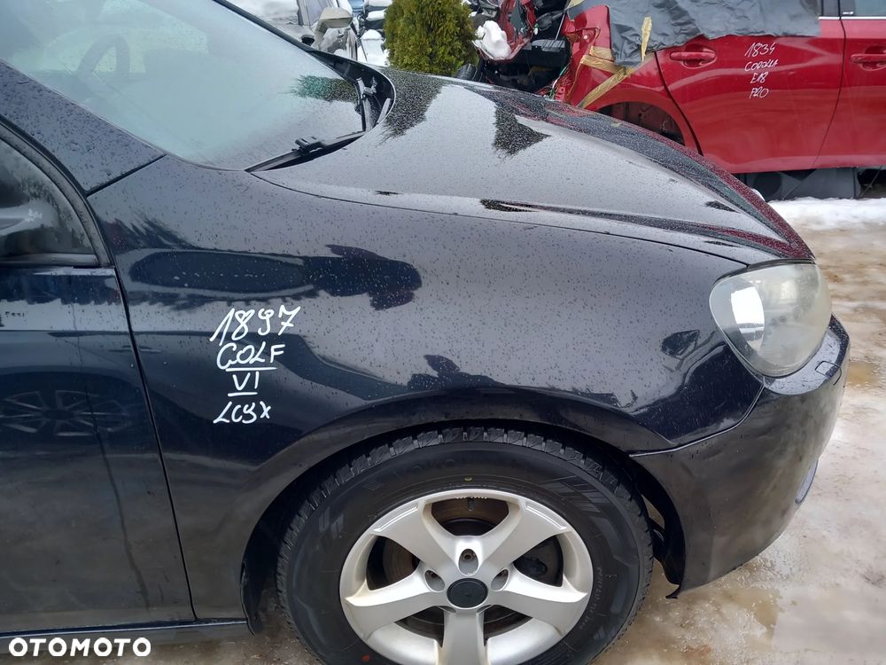 VW GOLF VI BŁOTNIK PRAWY PRZEDNI PRAWY PRZÓD KOLOR: LC9X - 1