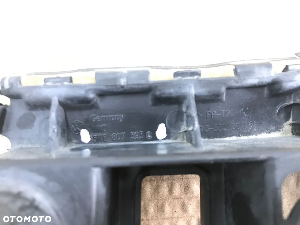 Ślizg VW golf 6 VI lewe mocowanie zderzaka tylnego 5k6807393c - 11