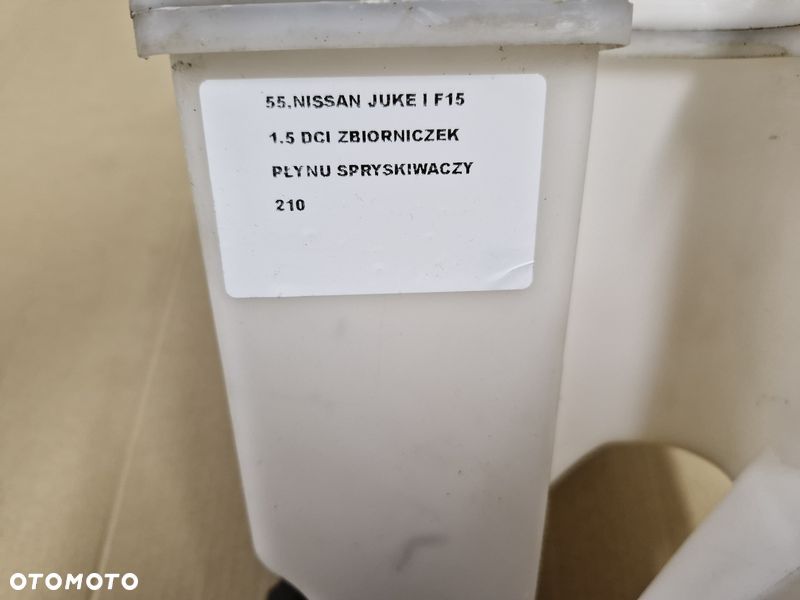 NISSAN JUKE 1 I F15 ZBIORNIK ZBIORNICZEK PŁYNU DO SPRYSKIWACZY POMPKA - 3
