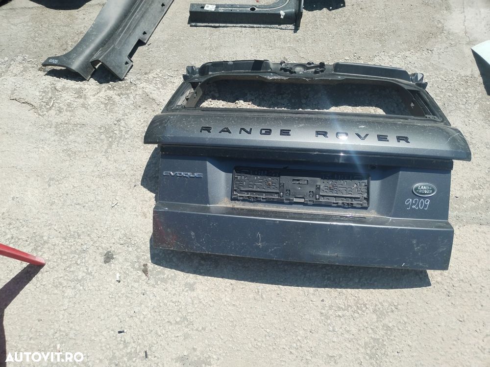 Hayon, Capota portbagaj, Range Rover Evoque, 2011, 2012, 2013, 2014, 2015, 2016, 2017, 2018. - 1