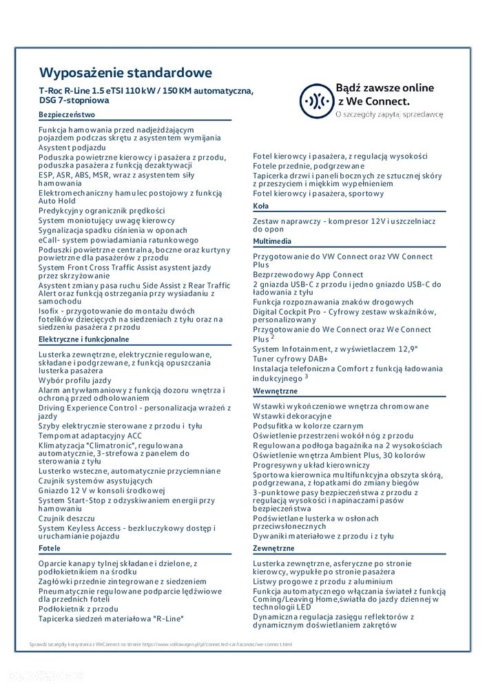 Volkswagen T-Roc 1.5 TSI R-Line DSG - 24