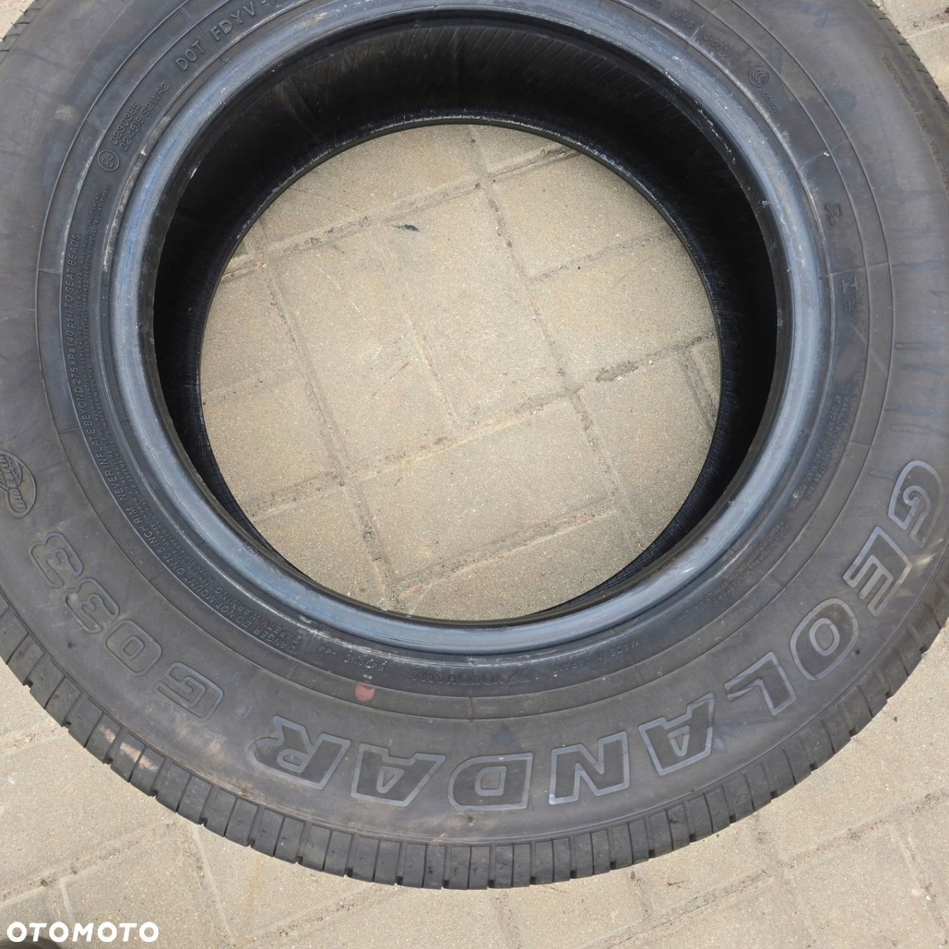 YOKOHAMA GEOLANDER G033 215/70R16 100H 18R 2X - 6