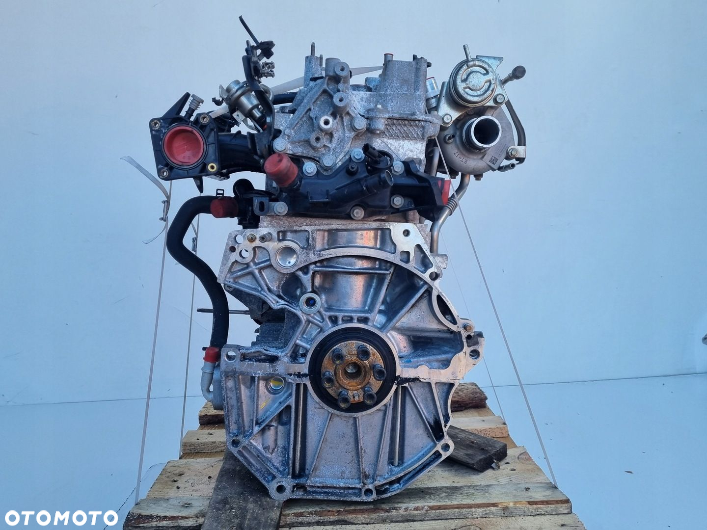 SILNIK KOMPLET Dacia Sandero II 0.9 0,9 T TURBO 90KM serwis 114tyś H4B408 - 8
