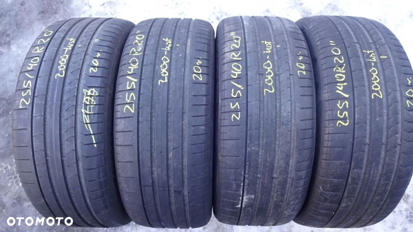 Opony letnie 255/40R20 Pirelli PZero 101Y A0