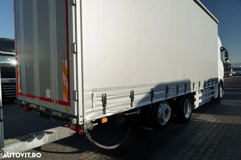 Volvo FH 500 / TANDEM 120 M3 / 6X2 / MEGA / PUNTE RIDICATĂ / TV / + REMORCA GNIOTPOL - 15