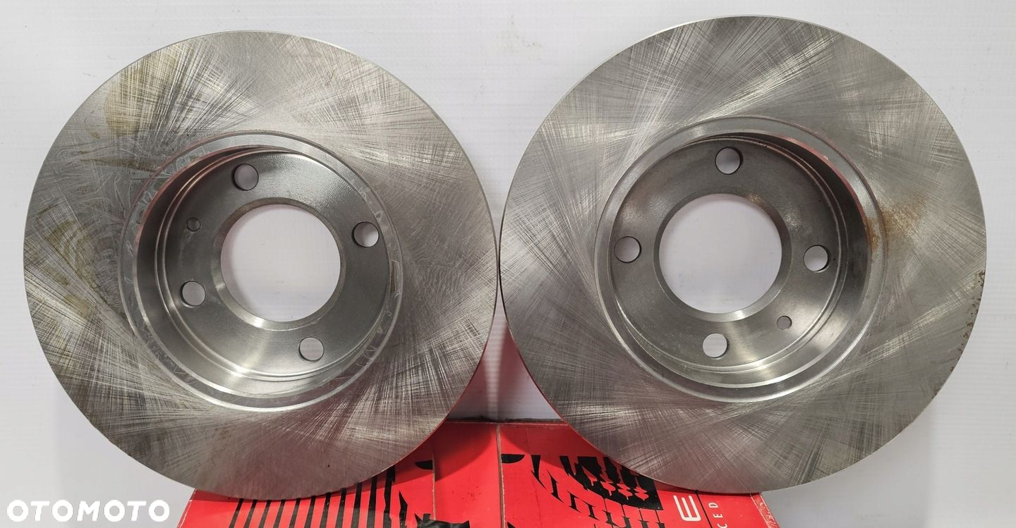 2x NOWA TARCZA HAMULCOWA PRZÓD VOLKSWAGEN / SEAT / AUDI - 6086.00 - 4