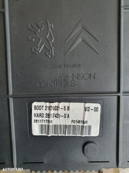 Calculator Modul BSI Panou Sigurante Citroen C6 C5 Peugeot 407 607 - 4