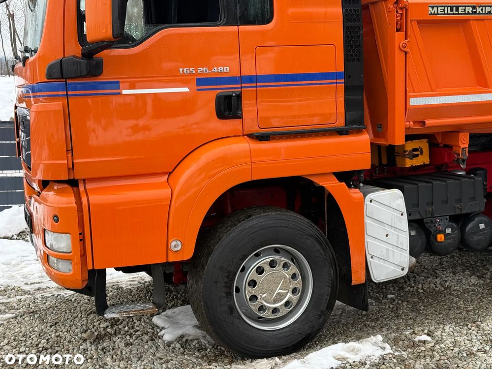 MAN * TGS 26.480 MAN  * Kiper / Wywrotka * 6x4 * Sprowadzona * Bordmatik * Stan Perfekcyjny - 6