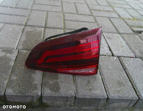 VW GOLF 7 VII HB LIFT PRAWA LAMPA W KLAPĘ TYŁ LED ORYGINAŁ - 1