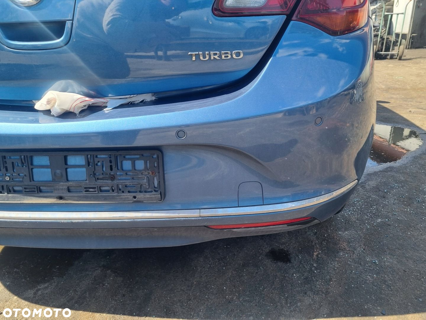 OPEL ASTRA IV J 09-15 2014 r. Z22S 5D HB KOMPLETNY ZDERZAK TYŁ TYLNY PDC - 7