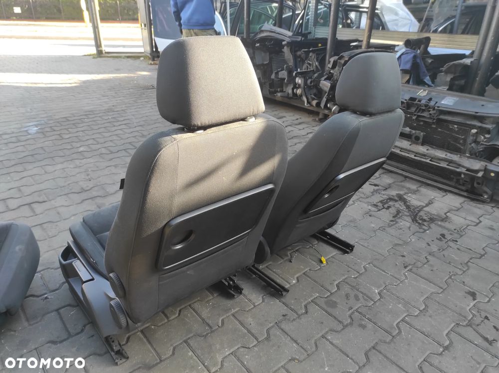 VW GOLF 5 6 PLUS FOTELE TAPICERKA SIEDZENIA KOMPLET SPORTY ALCANTARA STOLIKI KANAPA WYSYŁKA !!!! - 14