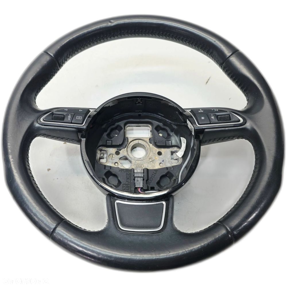 KIEROWNICA SKÓRA MULTIFUNKCJA AUDI A1 8X A3 8V A6 C7 8V0419091A CJM 6/26 - 1