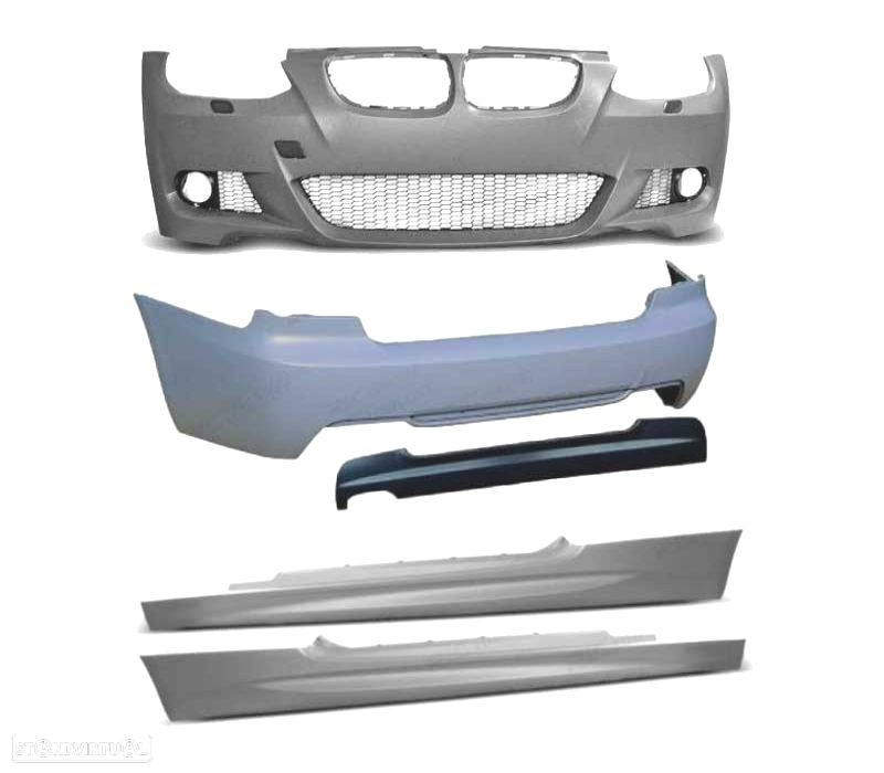 KIT CARROÇARIA BMW E92 93 06-09 LOOK M SEM PDC - 2