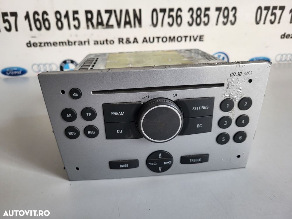 Radio Cd Mp3 Opel Astra H Meriva Corsa Combo Dezmembrez Opel Meriva A 1.7 Cdti An 2004-2005-2006-2007-2008 - 2