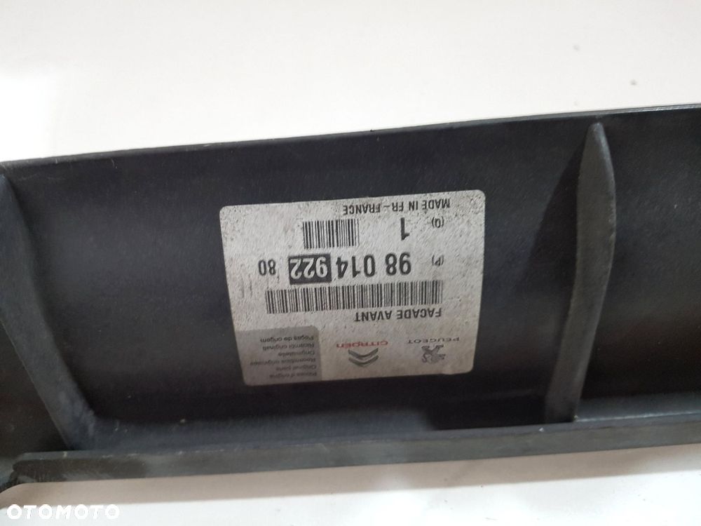 PEUGEOT 208 CITROEN C3 DS3 PAS PRZEDNI WZMOCNIENIE CZOŁOWE 9801492280 ORYG - 5