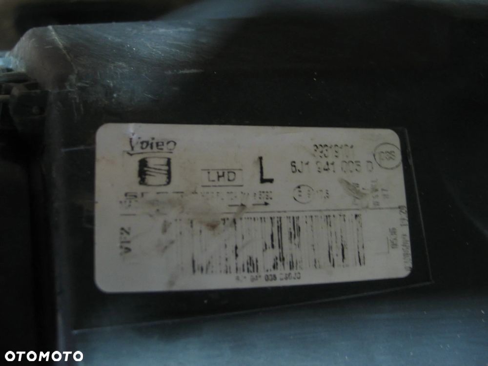 lampa przod seat ibiza 4 IV 08-12r. 6J1941005D europa - 15