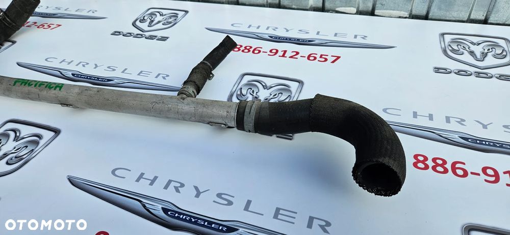 Chrysler Pacifica 2016- 3.6 V6 Dolna rura wody Przewód wody Rurka aluminiowa - 3