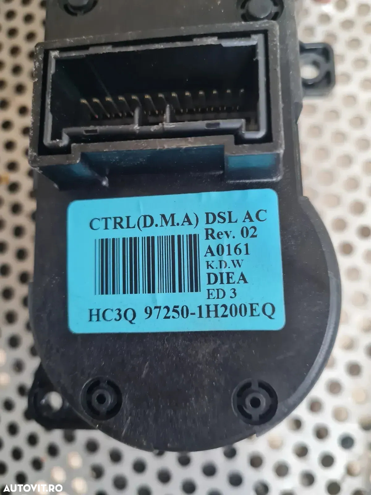 Panou Modul Comenzi Clima Aer Conditionat Kia Ceed An 2006-2007-2008-2009 Cod -1H200 - Dezmembrari - 6