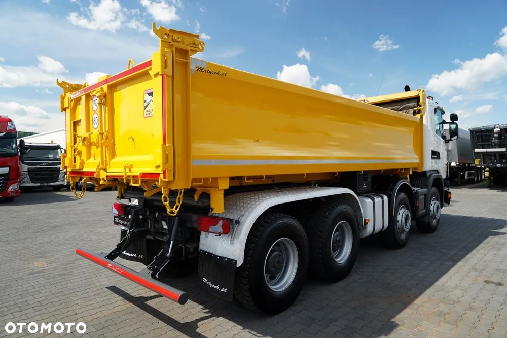 Scania G 400 / 8x4 / WYWROTKA 2 STRONNA  / HYDROBURTA /  BORDMATIC / MANUAL - 11