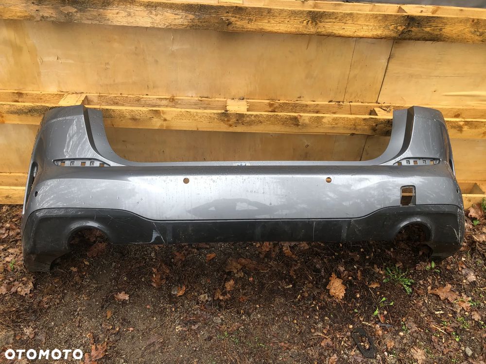 ZDERZAK Tylni - BMW Serii 2 (F44) - M pakiet - Czarny / Szary - 8075426 - 14