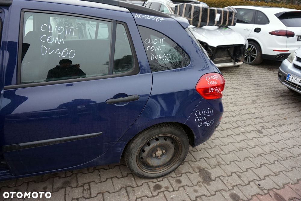 ĆWIARTKA BŁOTNIK TYLNY LEWY CLIO OV460 III PH1 KOMBI 7751478411 RENAULT 2005-2009 - 1