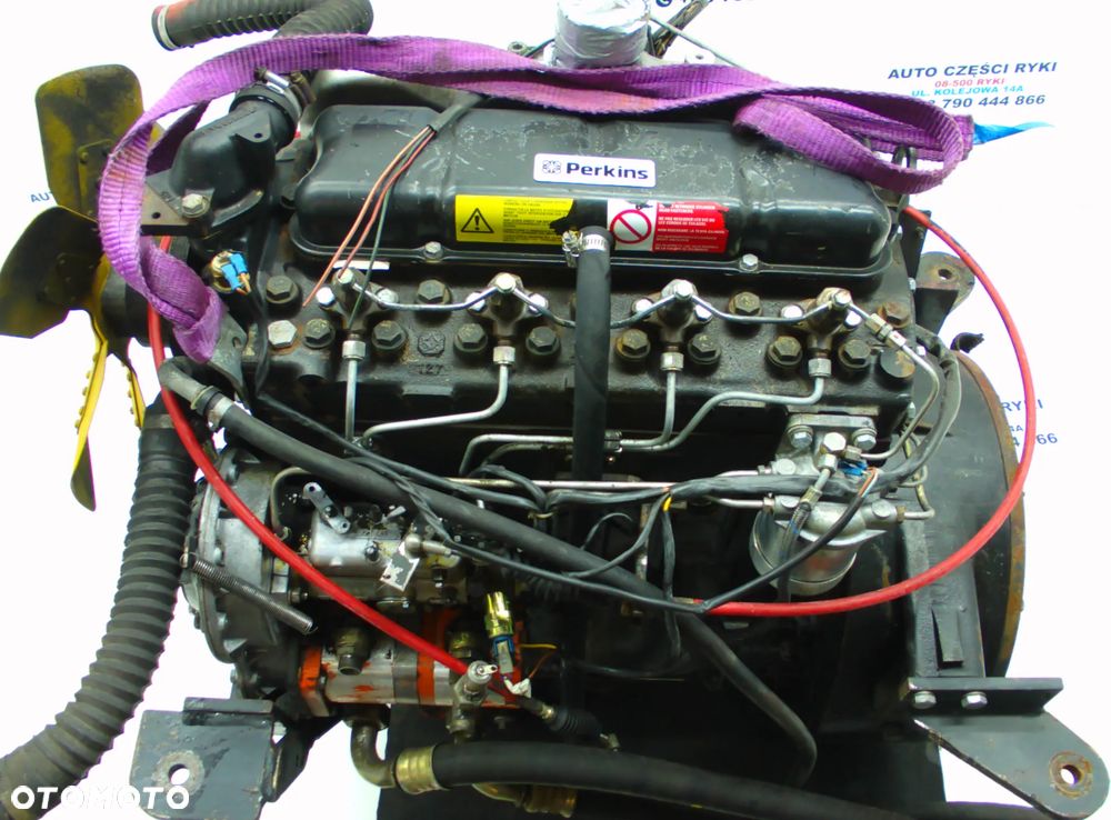Silnik Perkins 4 cylindry Koparka 4.236  25-01-010 - 3