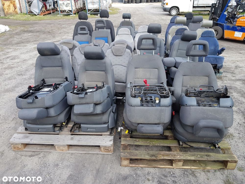 fotele samochodowe 34 sztuki - 1
