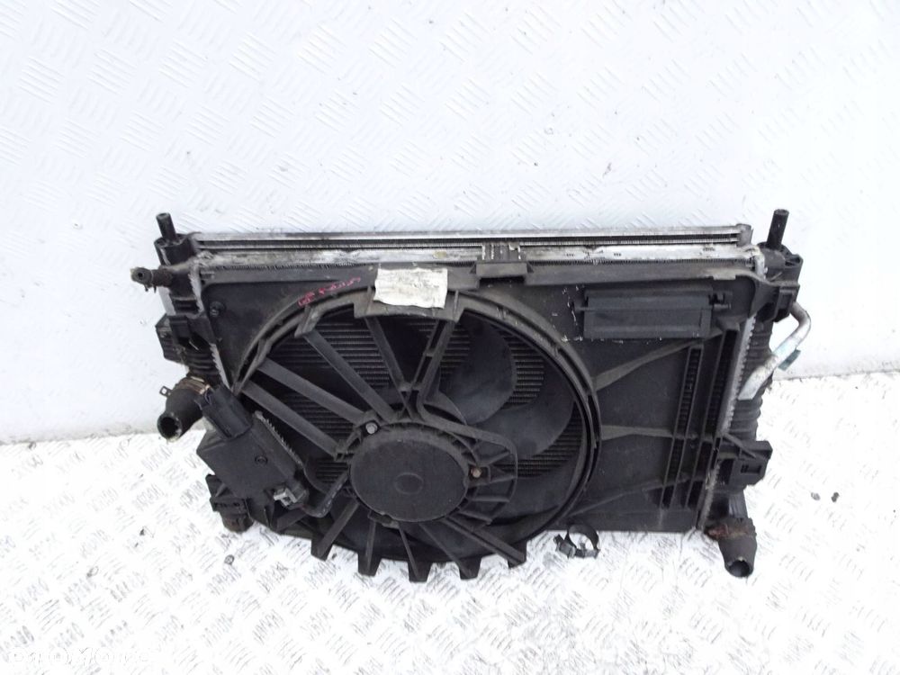chłodnica wody + wentylator ford c-max mk2 1.6 tdci - 6