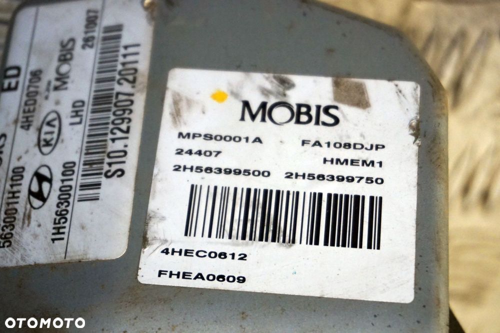 KOLUMNA KIEROWNICZA WSPOMAGANIE ELEKTRYCZNE CEED I LIFT 1.6 CRDI 563001H100 KIA 2009-2012 - 10